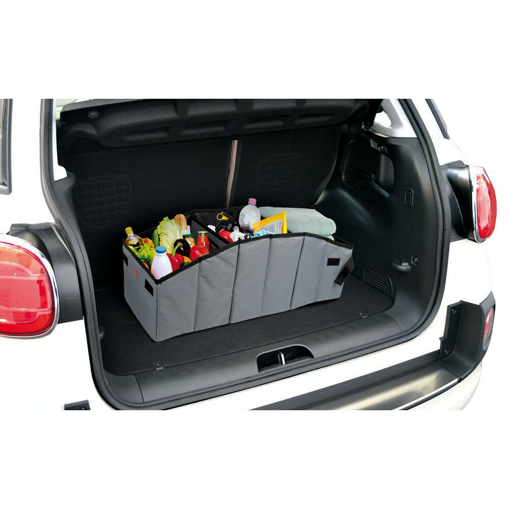 Relaxdays Filet de voiture, 80x62 cm, élastique, bagage, universel, coffre,  protection, rangement, sûr, maille, noir