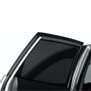 Rideau pare-soleil pour voiture, vitre latérale arrière, pare-brise  avant-arrière, couvercle noir, ventouse, 40x125cm